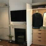 Traditional style fitted wardrobe