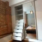 Fitted wardrobe sliding doors