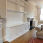 Traditional fitted alcove furniture