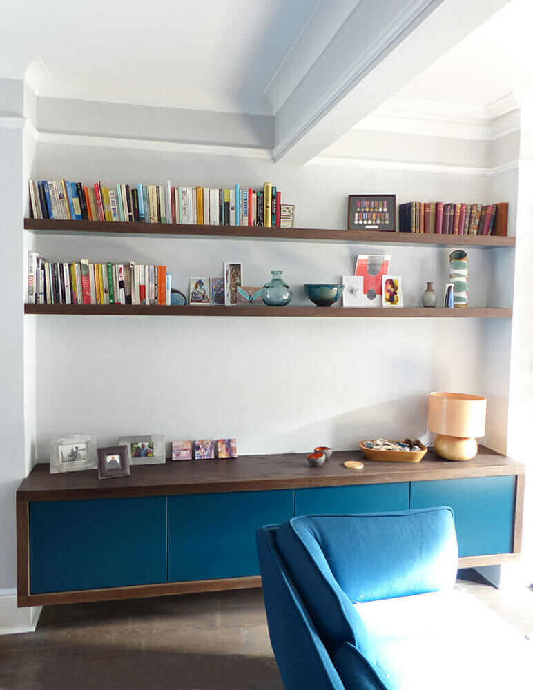 Contemporary fitted alcove furniture
