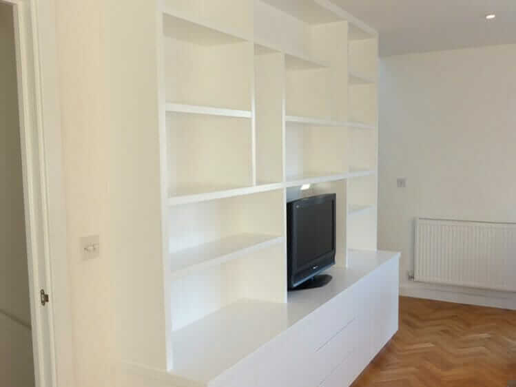 Bespoke fitted shelving