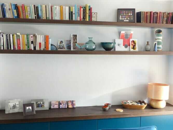 Bespoke fitted shelving