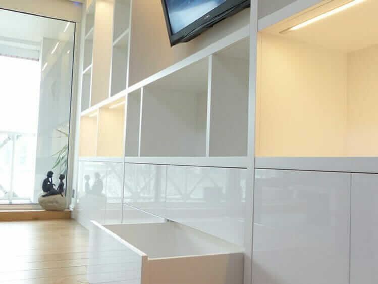 Bespoke fitted shelving