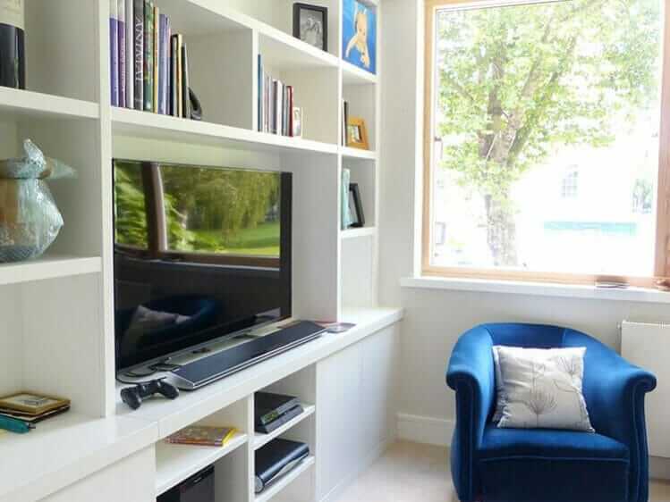 Bespoke fitted shelving