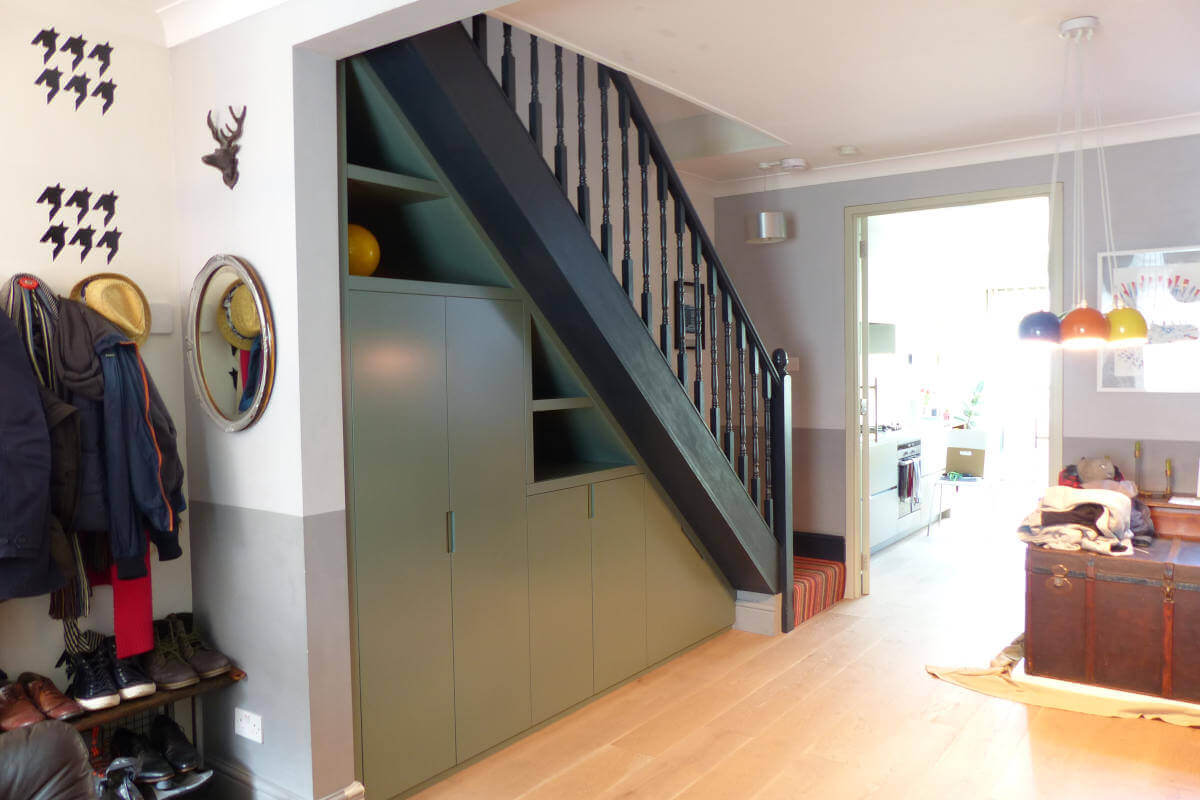 How much is bespoke under-stair storage?
